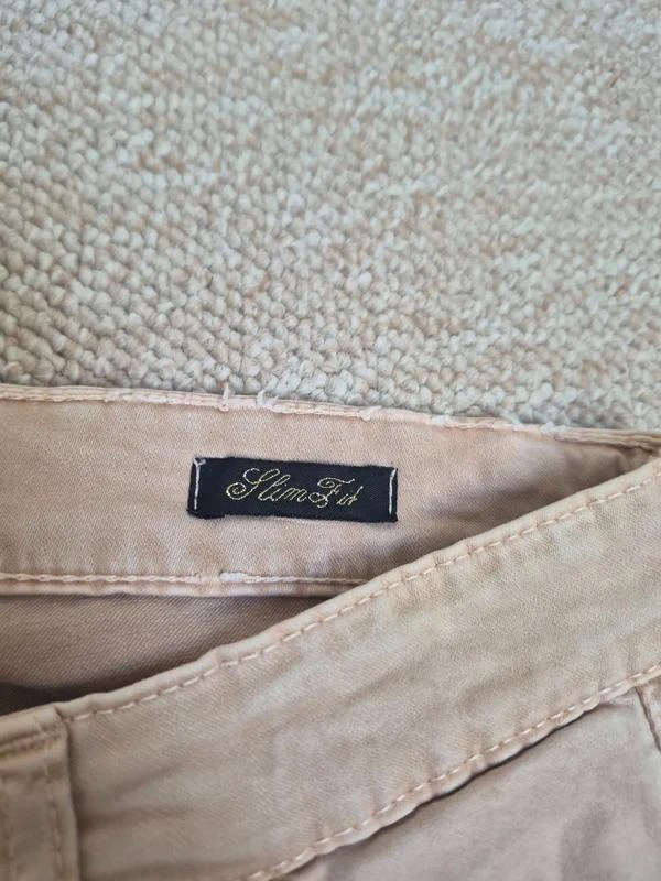 Zara Powder Pink Slim Fit Zipped Jean – photo 10